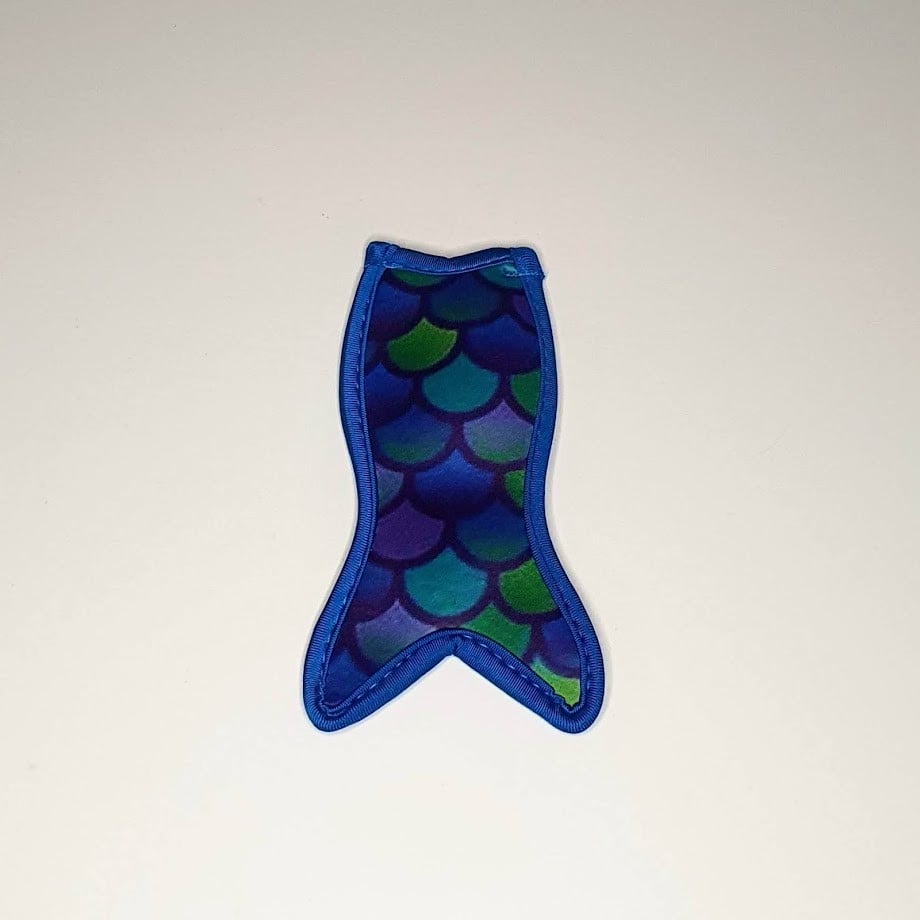 Mermaid Tail in Blue tones. 