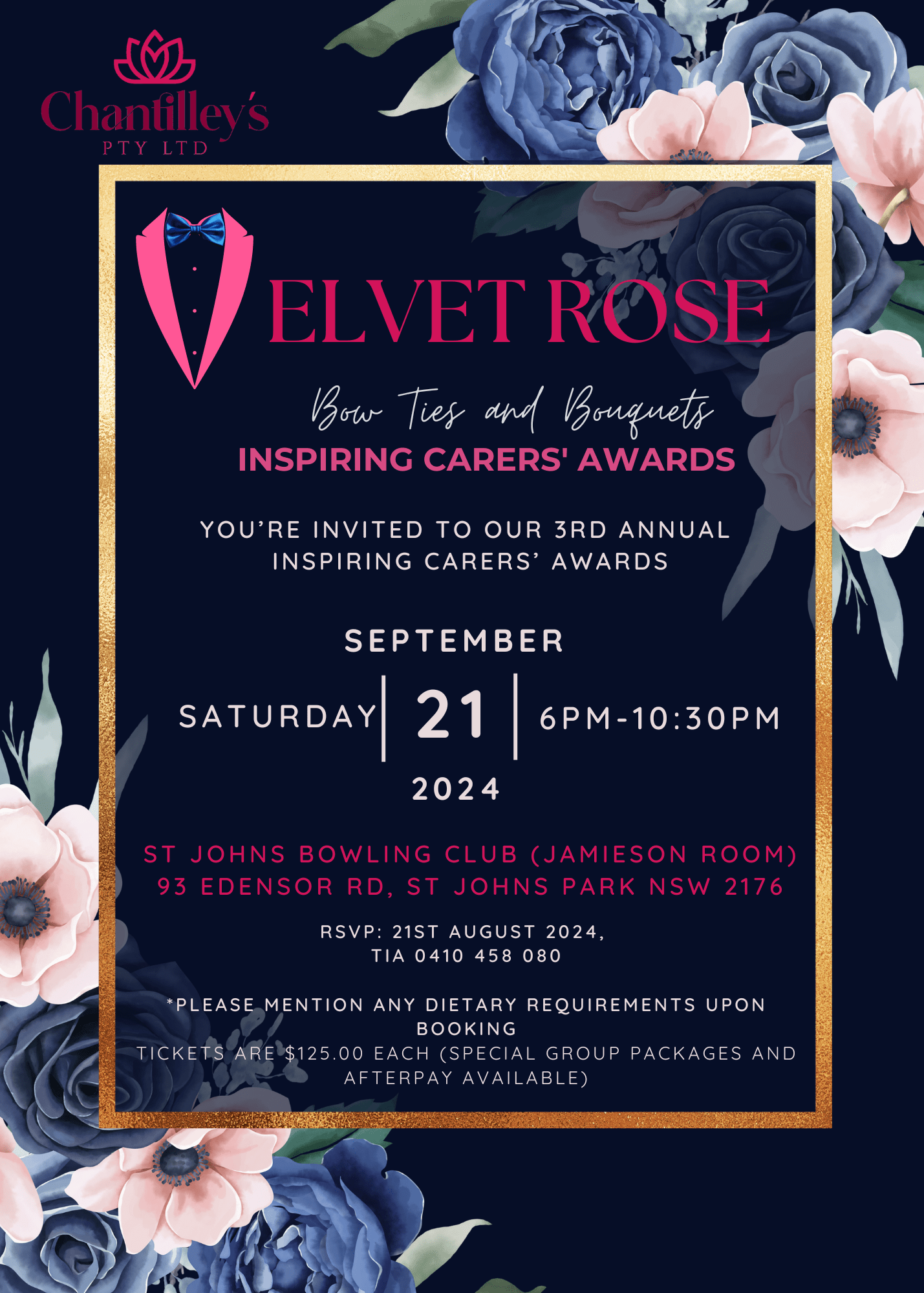 Pictures that have been taken throughout the night of our guests having a great time. Nominations for Inspiring Carers Awards are now open for 2024. 