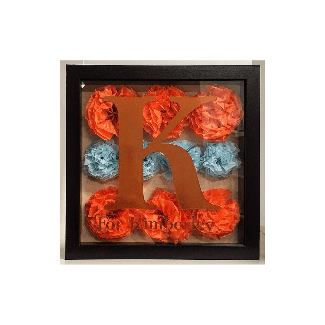 Add that thoughtfulness to your next gift by making a personalised Shadow Box. 